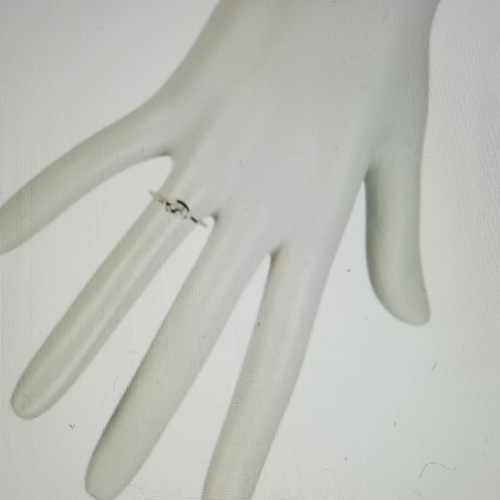 Sterling Forever Silver Love Knot Ring - Picture 3 of 8